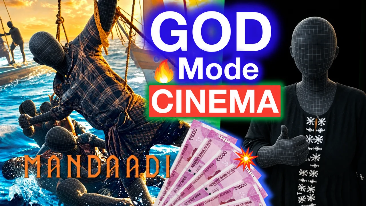 Action scenes and a presenter share the frame with a bold verdict.