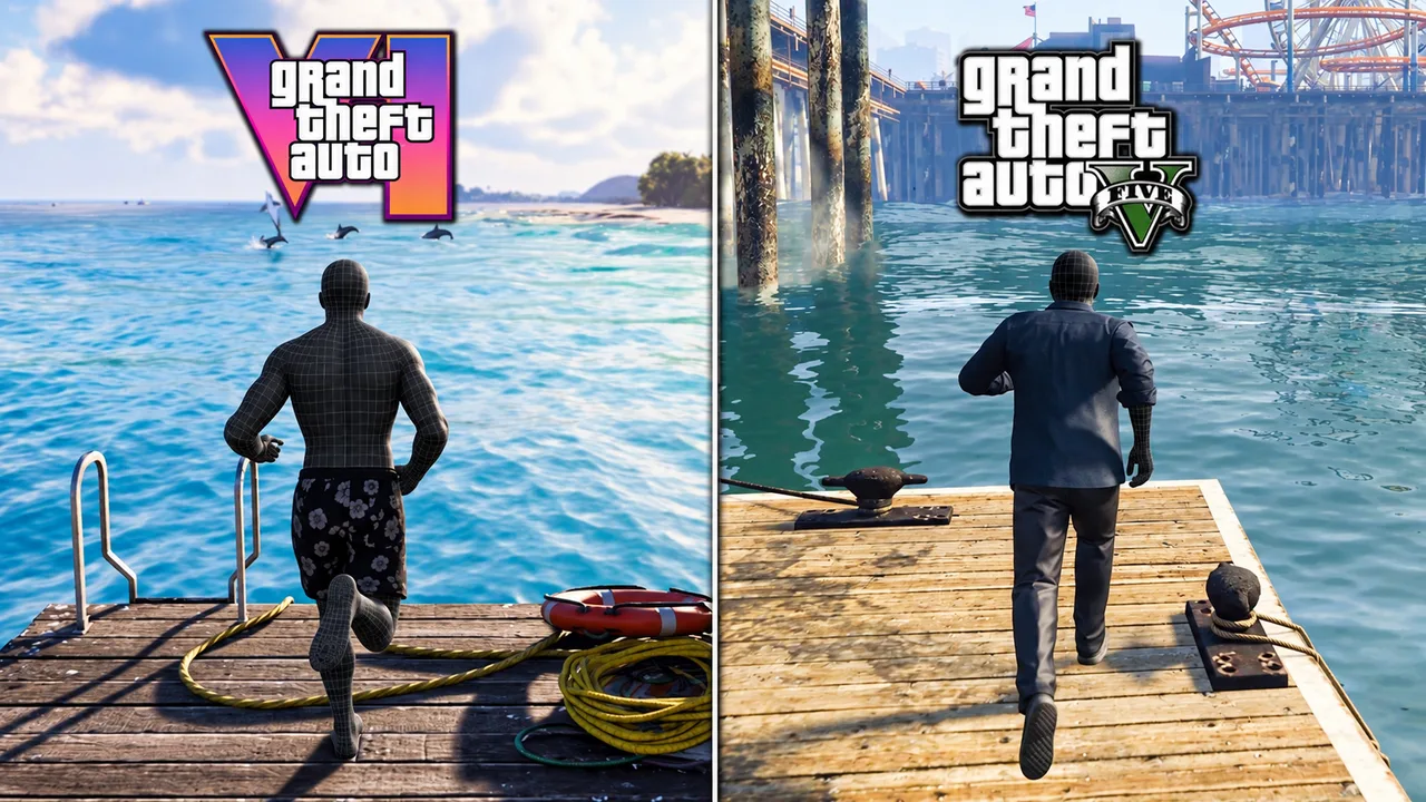 Matching game scenes show changes between two versions.